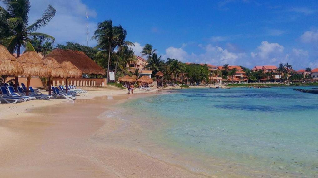 Puerto Aventuras, Departamento A Unos Pasos De La Playa Daire Dış mekan fotoğraf
